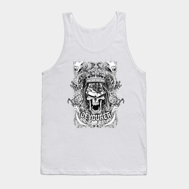 Halloween Devourer Tank Top by Gigart